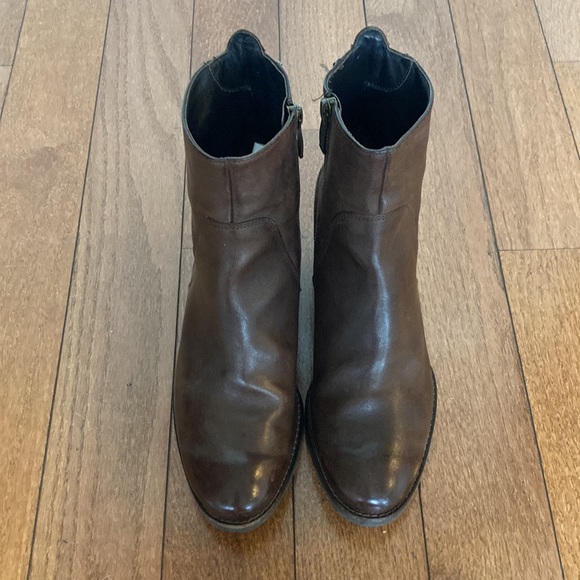 Paul Green Leather Ankle Boot - 6.5 - Picture 2 of 13